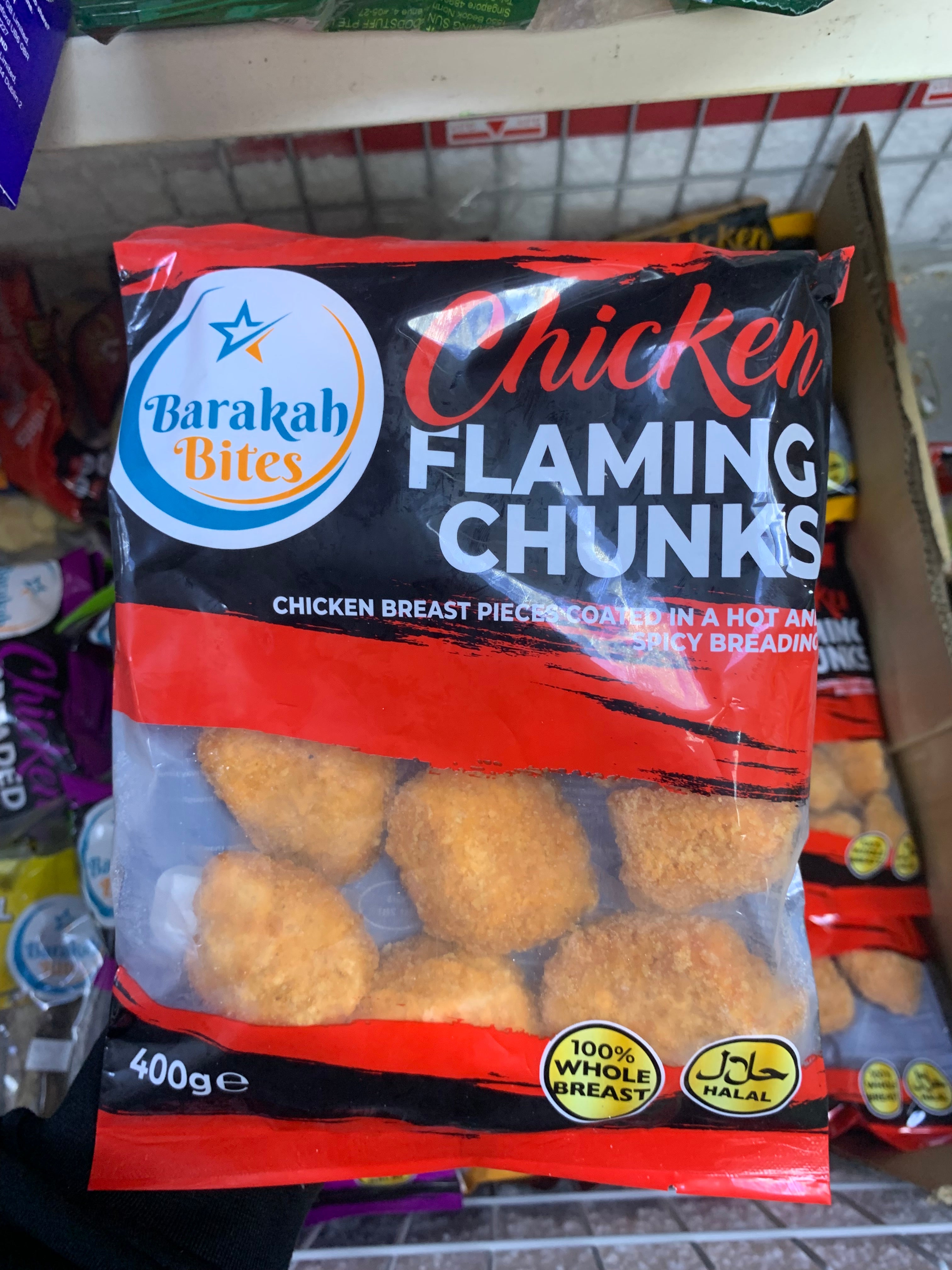 Chicken Flaming Chunks