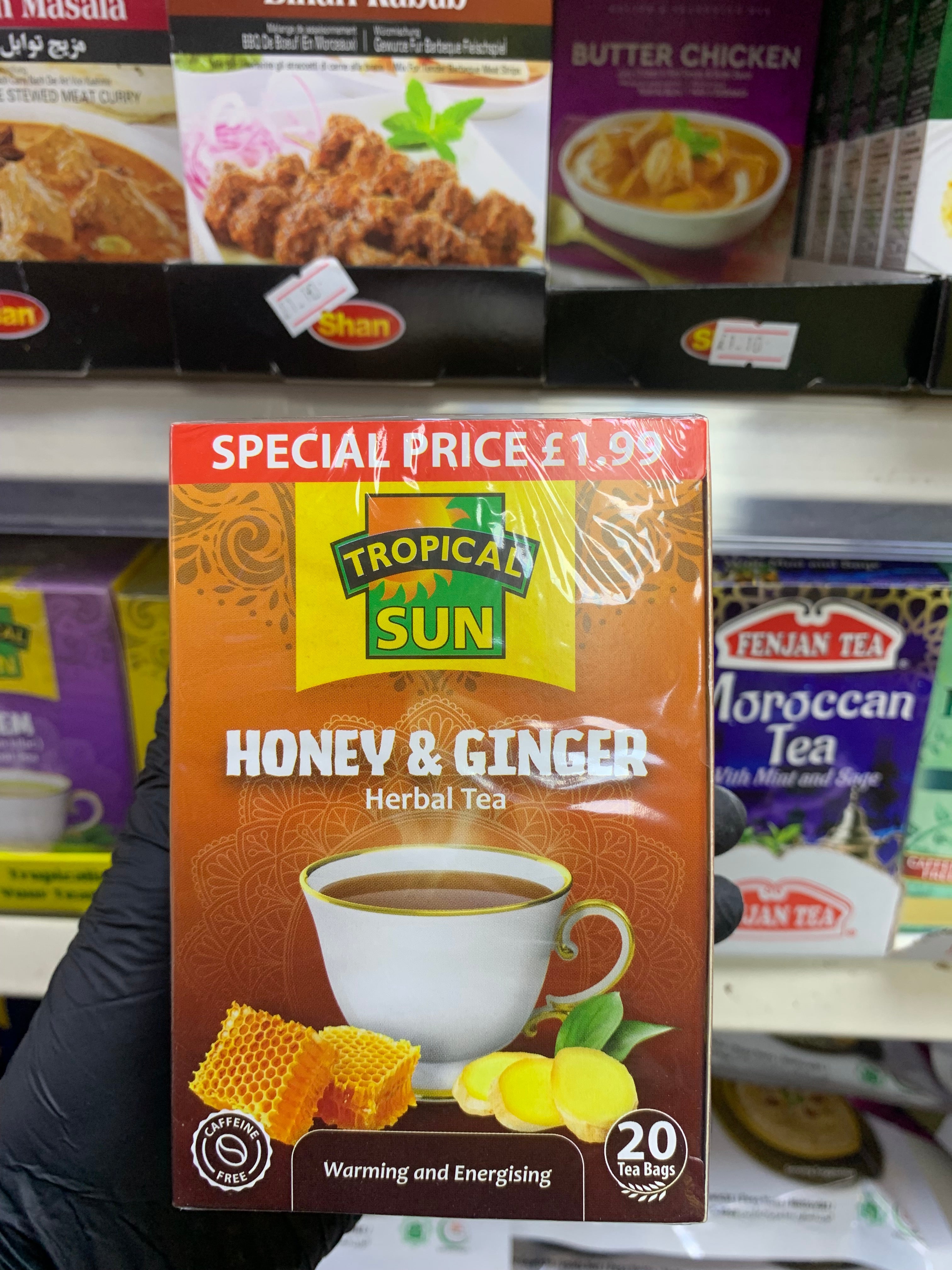Honey & Ginger Teabags TS