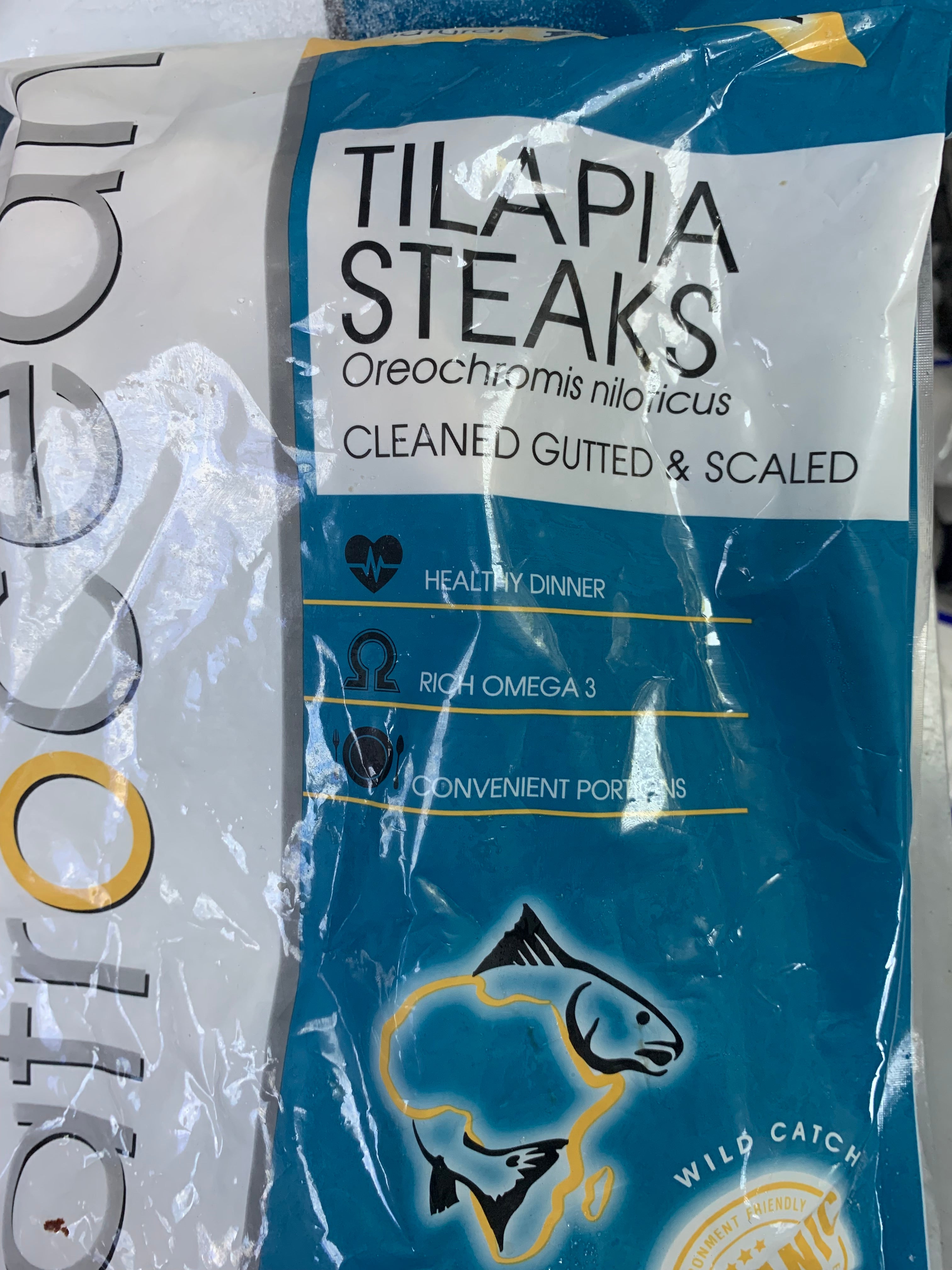 Tilapia Steaks 800g