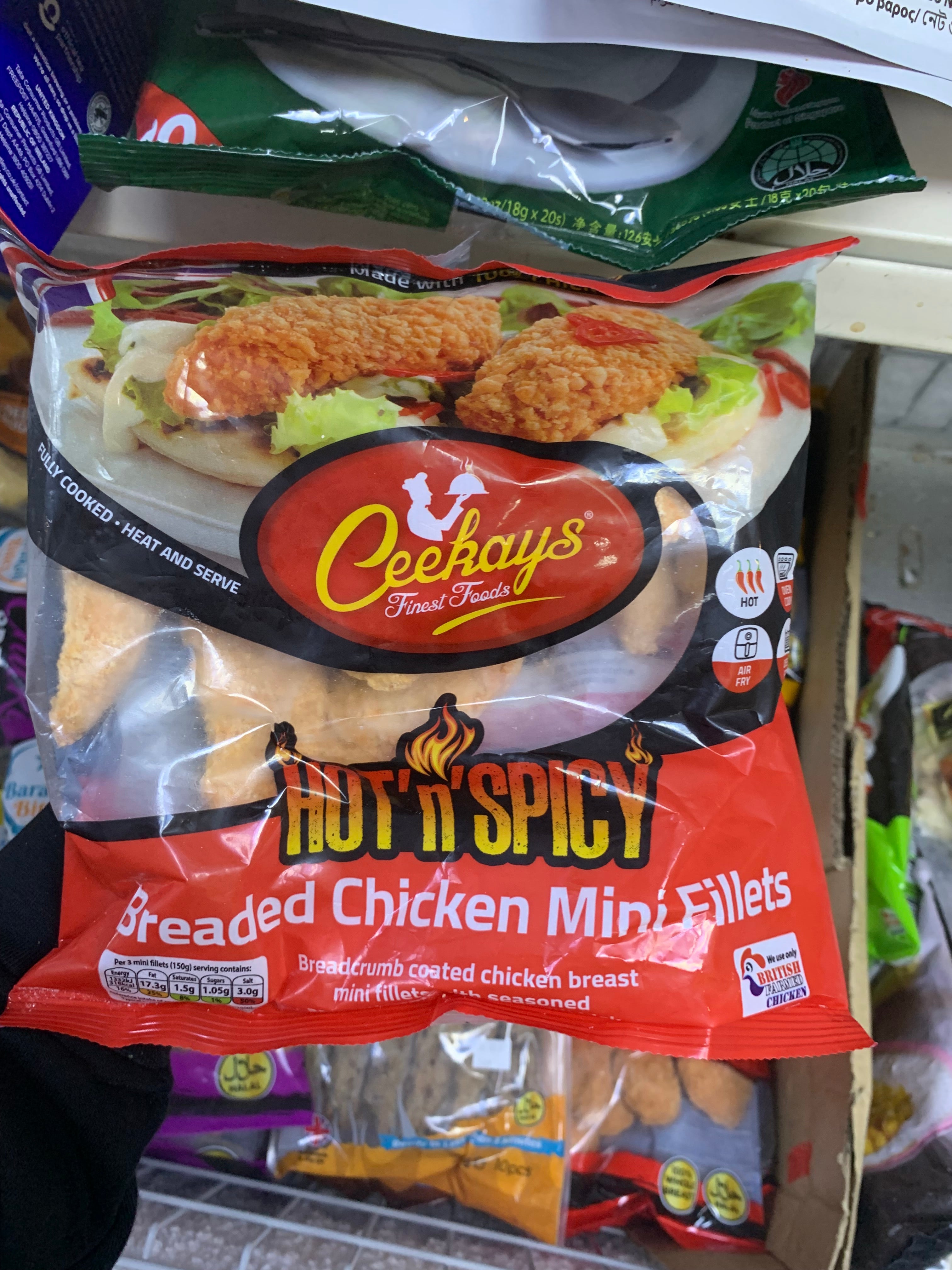 Hot n Spicy Chicken Mini Fillets