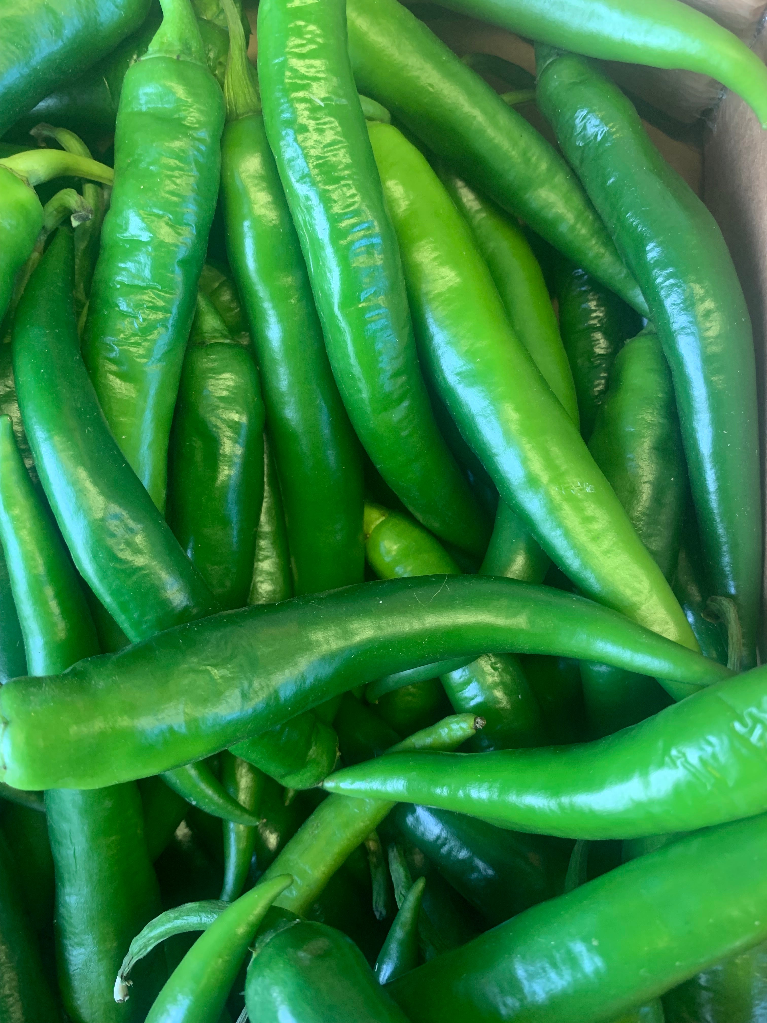 Green Sweet Chillies 225grams