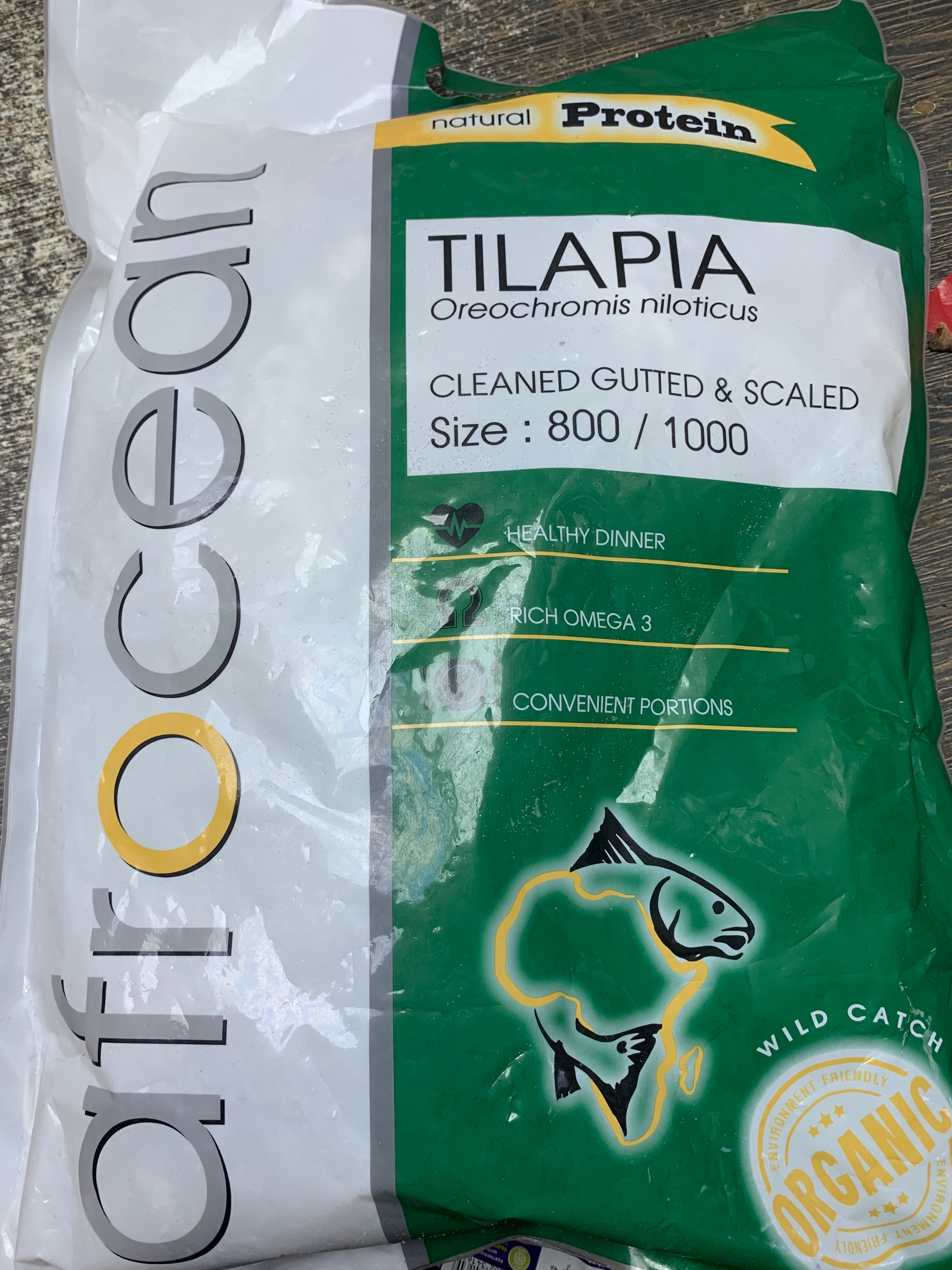 Tilapia Whole Fish 2.5kg